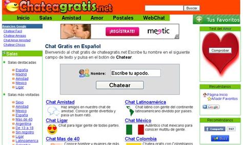 chatea gratis madrid|chate gratis en español.